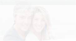 Desktop Screenshot of drjudystrutz.com